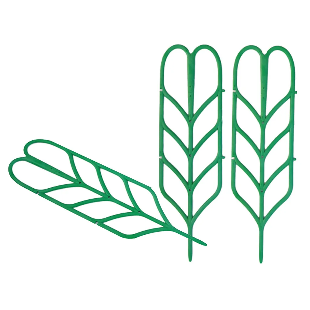 3pcs Durable Plasic Garden Trellis For Potted Plants Small Houseplant Trellis