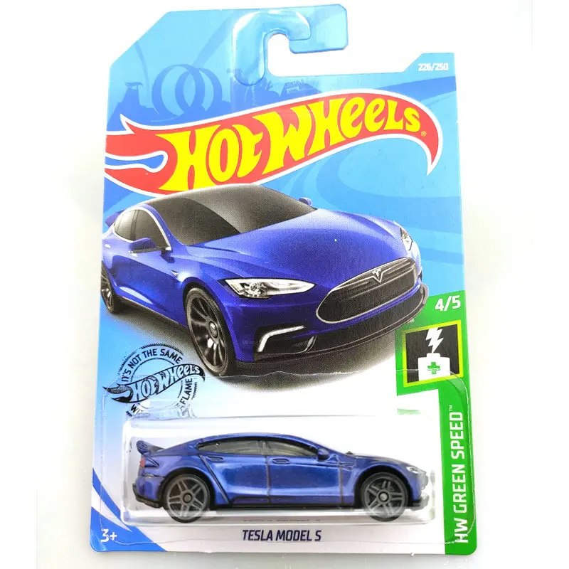 Hot Wheels 1: 64 Автомобиль TESLA модель 3 S X Коллекционное издание металлические Литые модели автомобилей детские игрушки подарок - Цвет: MODEL S -226