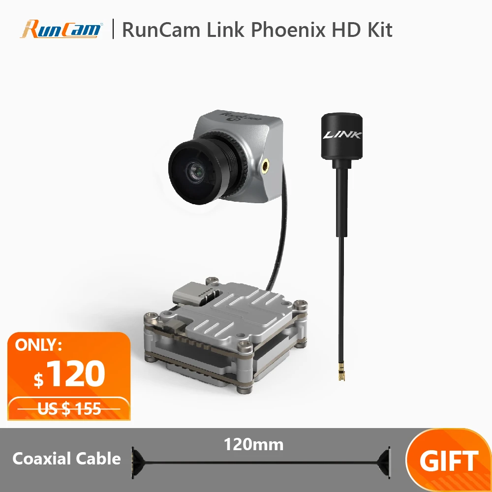 best low light camcorder RunCam Link Phoenix Kit FPV HD System Caddx Vista DJI Air Unit 4k video camera
