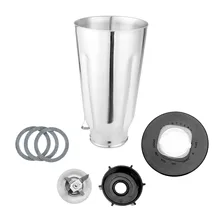 Stainless Steel Blender Repair Kit 5 Cup Jar Lid Blade Base Gasket Set Fits For Oster Blenders And Kitchen Centers