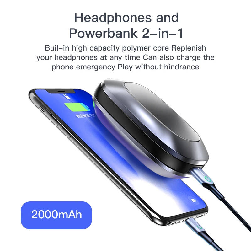 G16 TWS Bluetooth наушники тяжелый бас 6D стерео 5,0 сенсорные наушники Led-цифровой дисплей шумоподавление гарнитуры 2000 мАч