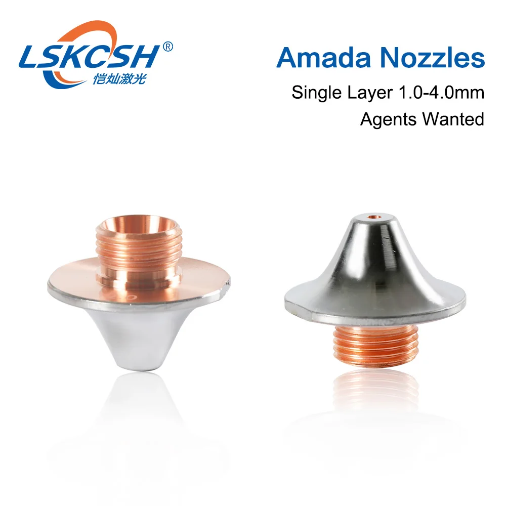 LSKCSH 30 шт./лот 2018 новые лазерные сопла Amada с одним/двойным слоем 1 0 4 мм для машин