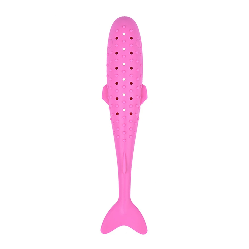 Cats Toothbrush Pet Molar Stick Silicone Teeth Cleaning Toy for Pets Toothbrush Toy 66CY - Цвет: Фиолетовый