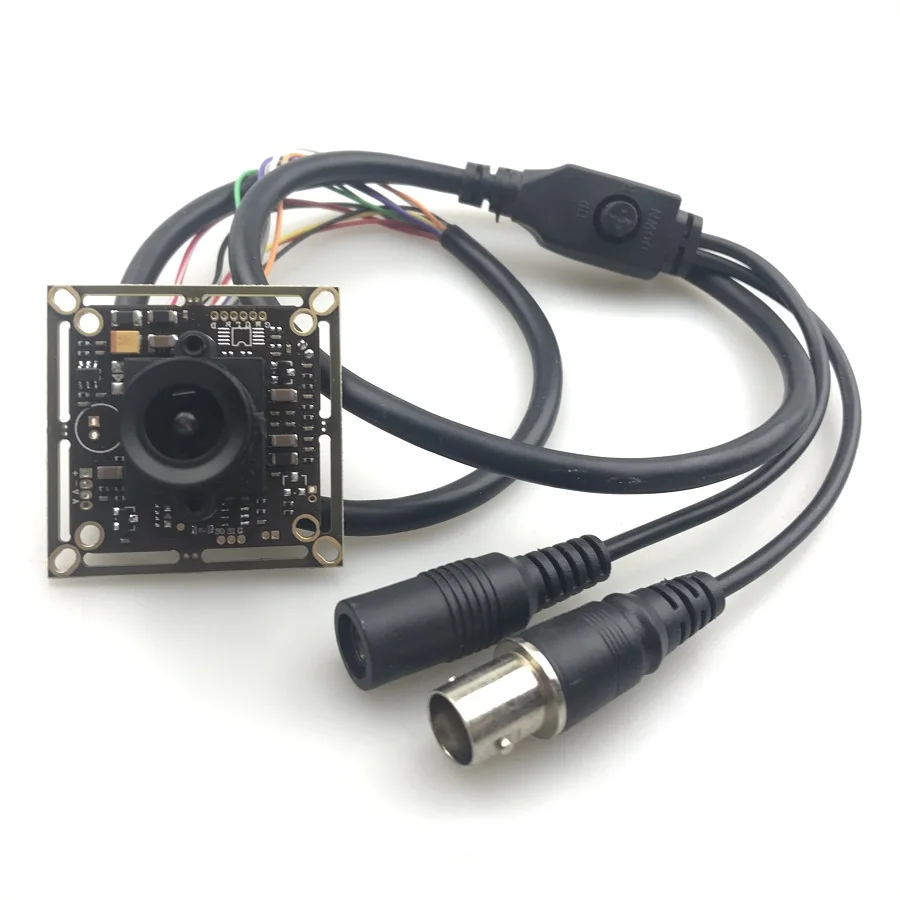 Плата модуля камеры видеонаблюдения с OSD кабелем 1/3 дюйма Sony двойная скорость CCD