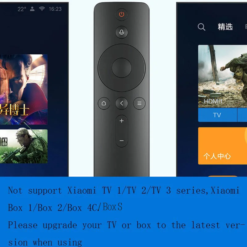 Xiaomi mi голосовой пульт дистанционного управления Лер Bluetooth 4,2 питание пульт дистанционного управления для Xiao mi tv Smart tv Box улучшенная версия