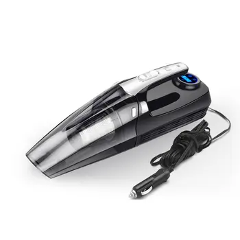 

4000PA Strong Suction Power Car Vacuum Cleaner Filter Air Compressor Pump Tire Inflator Tire Pressure Measurement Drop Shipping