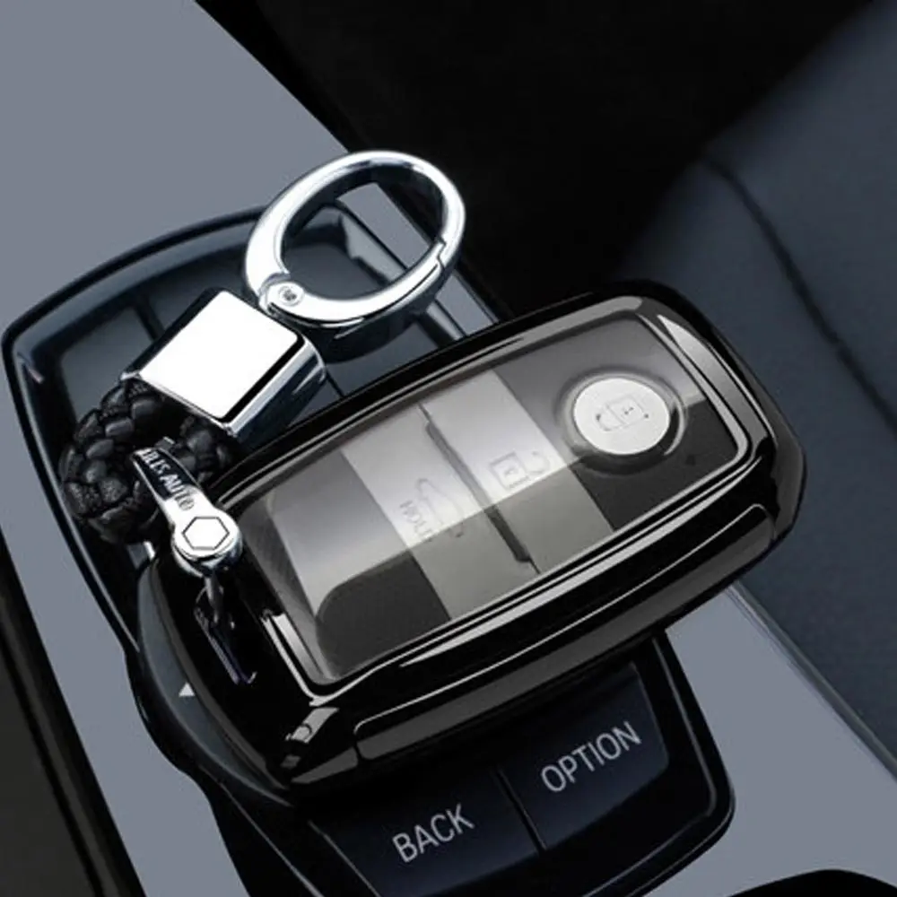 Option 1 ТПУ чехол для автомобильного смарт-ключа для Kia Ceed Rio 5 Sportage R K2 K3 K4 K5 Sorento Cerato Optima QL R- чехол Защита - Название цвета: Option 1