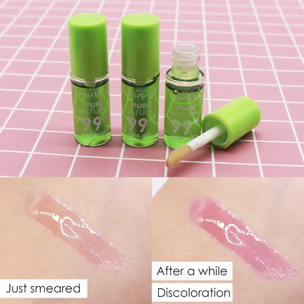 Lip Balm Lip Gloss Lip Makeup Lip Glaze Lip Tint Lip Oil Lip Stain Lip Lacquer Aloe Color Changing Lip Gloss Lasting Waterproof Moisturizing Liquid Lipstick Makeup Oil Care Beauty Cosmetic