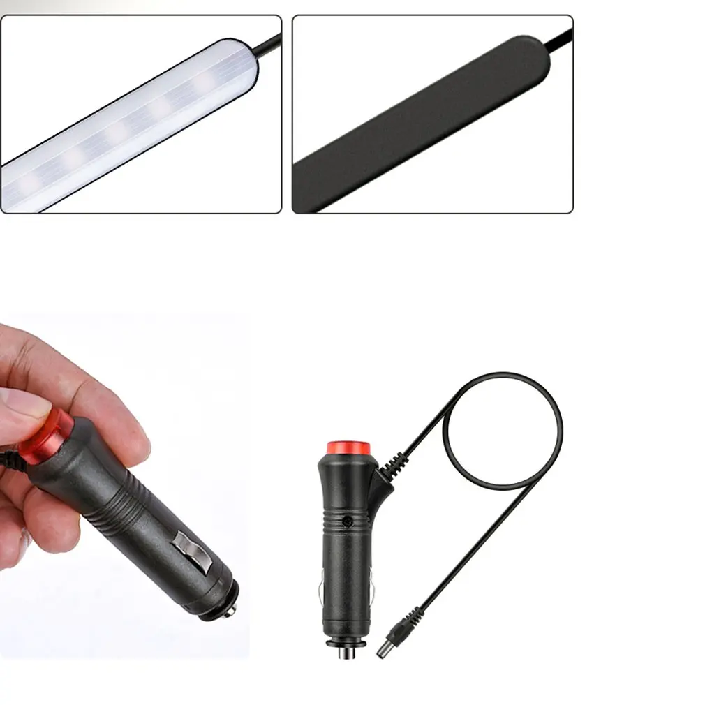 Car Atmosphere Lamp Foot Lamp Voice Control Atmosphere Lamp Led Decorative Light Bar Car Colorful Music Rhythm Lamp