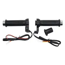Мотоцикл электрический руль 1 пара мотоцикл Модифицированная электрическая ручная ручка 12 В нагревательная ручка Крышка