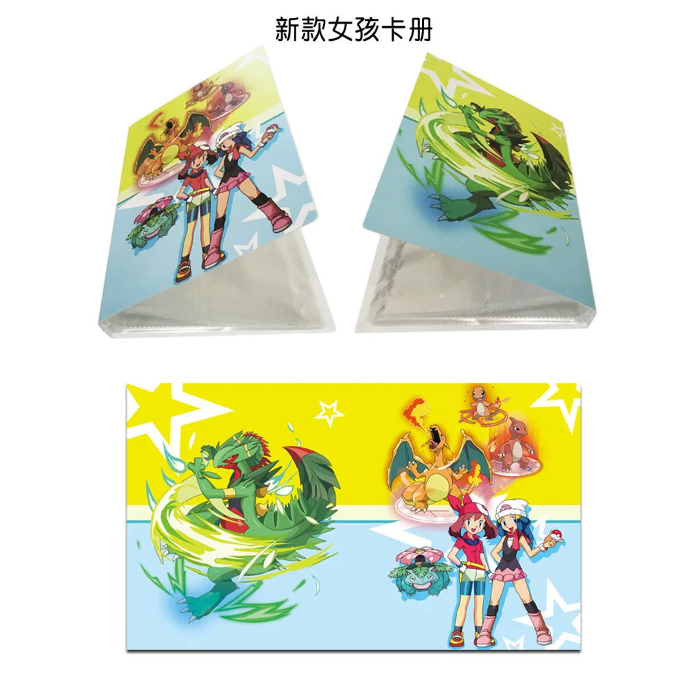 240pcs Cards Holder Album Toys For Novelty Gift Large Capacity Pokemon Cards Book Album Book Top Loaded List Playing Card BC0230 (20)