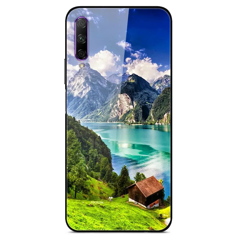 as photo 48 Чехол из закаленного стекла для Meizu 16Xs, чехол 6,2 дюйма, жесткий чехол на заднюю панель для Meizu 16Xs 16 Xs 16X s, чехол с мягкой рамкой для Meizu 16Xs, чехол - Цвет: as photo 48