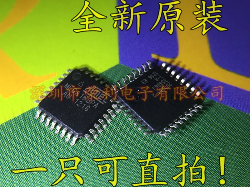 10 шт в упаковке, новая ATMEGA168PA-AU 8 TQFP-32
