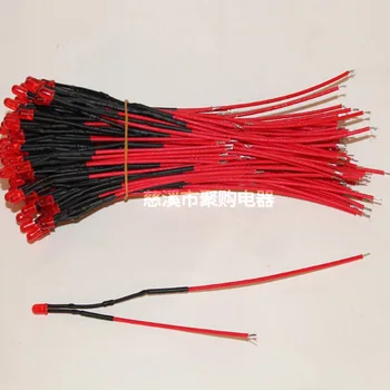 

Place of Origin Supply of Goods-in-Line LED Light Beads 5mm Quality-Light-emitting Diode F5 Red Straw Hat Lamp Beads 220v