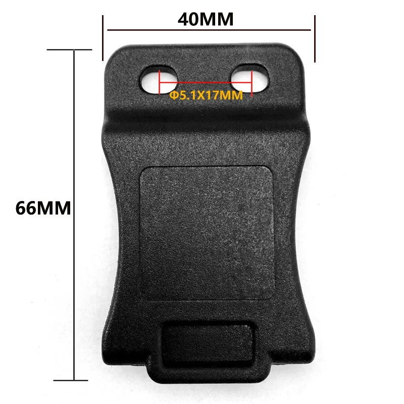 

Tactical K Sheath Holster Waist Clip DIY Pocket Sheath 1.5inch Belt Clips Loop With Screws Adjustment Fasten Knapsack Accessory