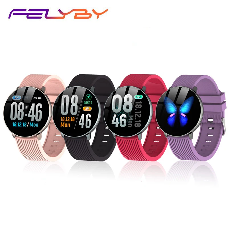 FELYBY LV18 модные умные часы спортивный браслет IP67 водонепроницаемый монитор