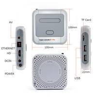 Super konsola X Pro gra wideo konsola z 50000 grami 4K HD przenośna Retro konsola do gier Mini telewizor gra wideo odtwarzacz dla PS1/N64 6