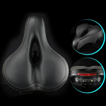 

Bicycle Seat Shock Absorbing Hollow Bicycle Saddle Soft Mtb Cycling Road Mountain Bike Seat Bicycle Accessories Riding Equipment