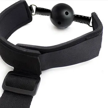 Female Handcuff Neck Collar Wrist Mouth Gag Strap Fetish SM Sex Toys Woman Couples Bdsm Bondage Set Restraint Adult Game Product 5