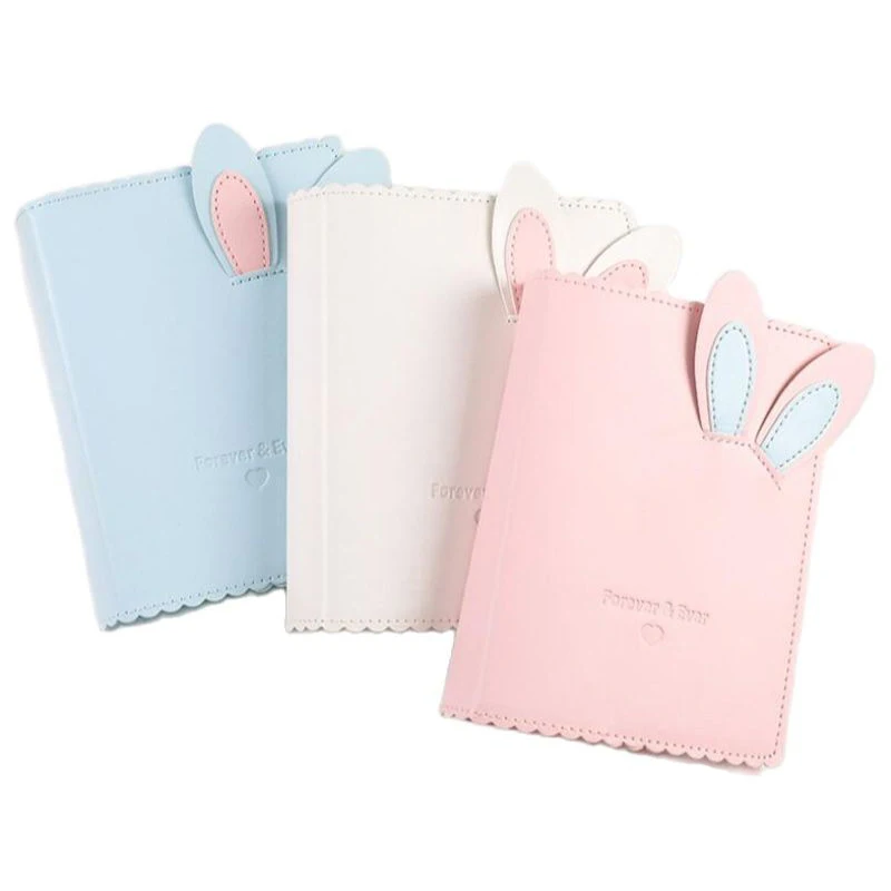 Album Fotografico Da 3 Pollici 64 Pocket Rabbit Ears Custodia Per Foto Istantanea Mini Instax & Name Card Album Star Photo Collect Photocard Holder