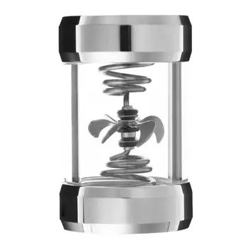 

Computer Water Cooling Flow Meter Metal Covers Filter for Soft Hard Tube PC Computer Water Cooling Accessories