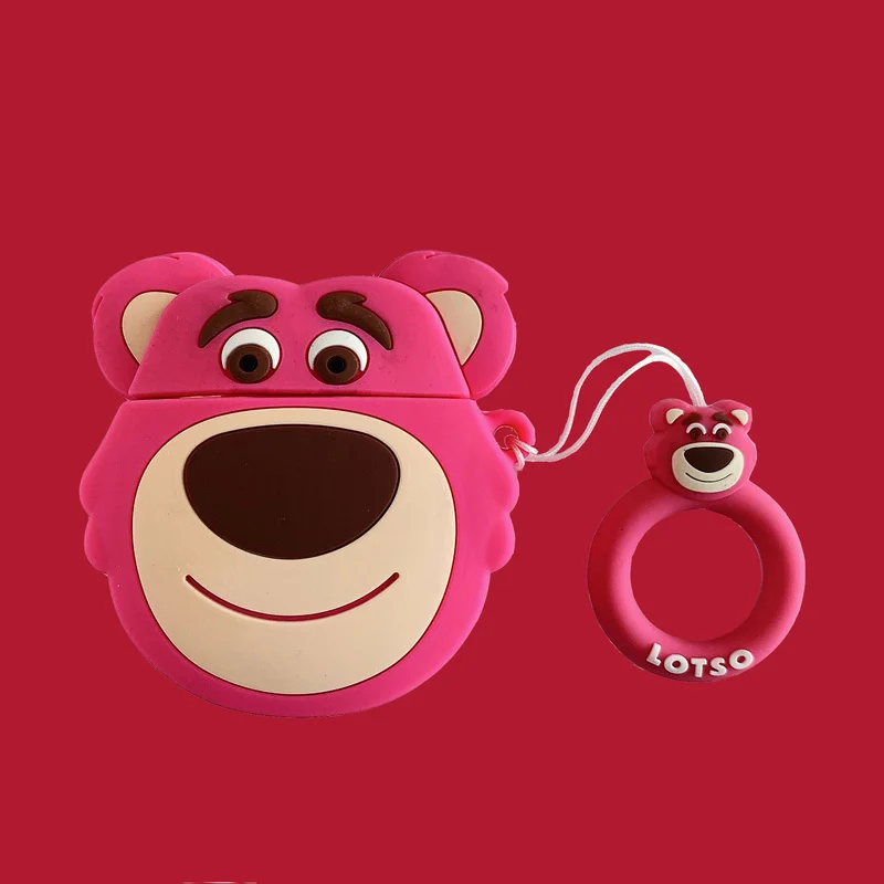 Чехол для наушников Lotso Airpod аниме милый мультяшный 3D силиконовый чехол История