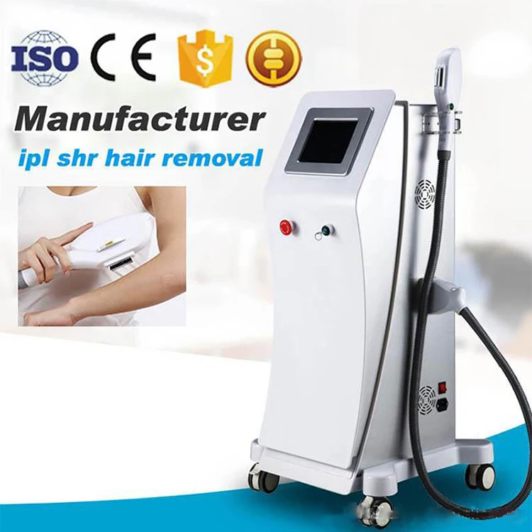 

Vertical SHR OPT Hair Removal Machine Powerful E-light IPL Skin Rejuvenation Device CE、DHL Free Shipping