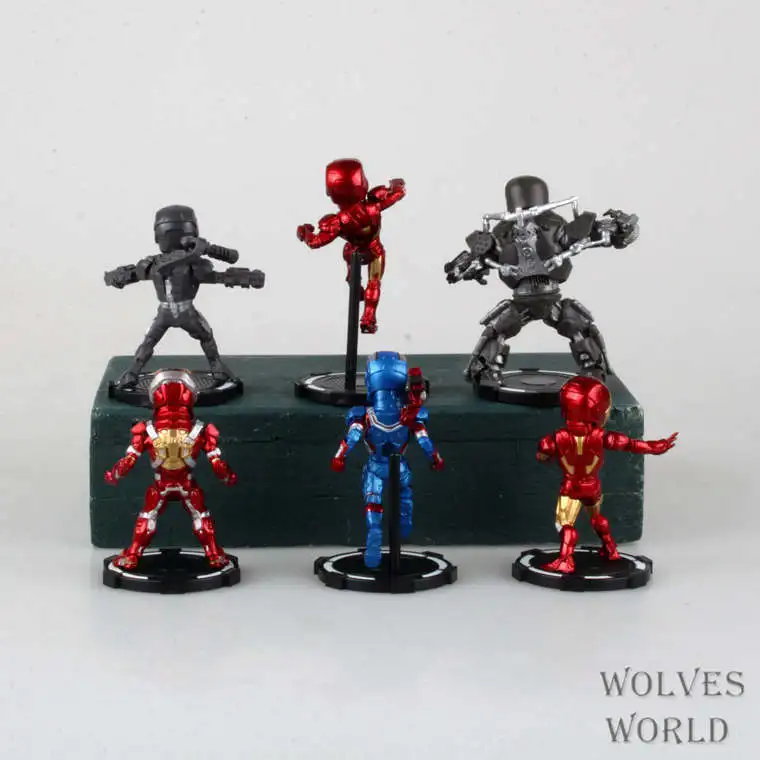 

Wolf Anime WCF Iron Man 3 Iron Man Wcf6-Iron Man Boxed with Base Garage Kit