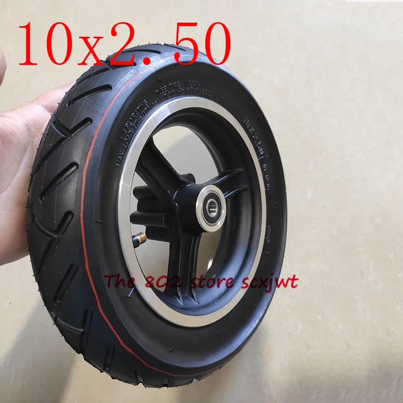 Новые 10x2,50 бескамерные колеса шины с Алюминиевое колесо, Втулка 10*2,50 покрышка шины для электрического скутера и Speedway 3