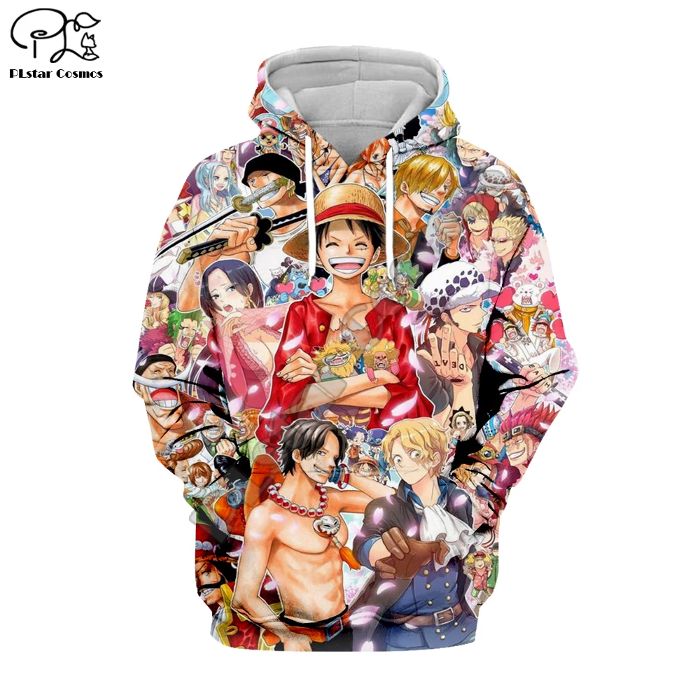 

PLstar Cosmos One Piece Anime New Fashion Harajuku Tracksuit Casual 3D full Print Hoodie/Sweatshirt/Jacket/shirts Men Women S-6
