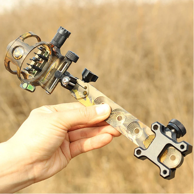 

Practical Locking-in Target Compound Bow Sight Aluminum AlloyMicro Camouflage Aluminum Alloy Useful