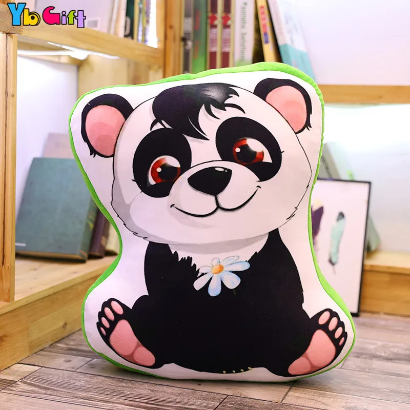 Cutes Подушка Мягкие плюшевые фрукты авокадо pitaya груша игрушка мягкая подушка еда домашние сидения Подушка cojines Kawaii кукла подарки - Цвет: hands with flower