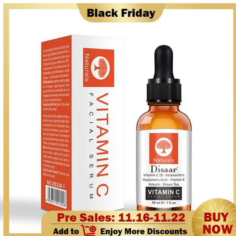 

30ml Vitamin C Serum Whitening Serum Skin Care Hyaluronic Acid Face Cream Remover Freckle Spots