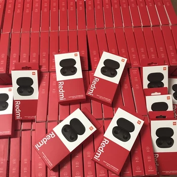

20 pcs/batch of new Xiaomi Redmi AirDots 2 Wireless Bluetooth 5.0 Redmi Airdots sAI Control Mi Headphones Noise Cancelling TWS E