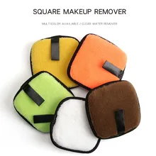 Мягкое полотенце из микрофибры для снятия макияжа, очиститель для лица, плюшевая пуховка, многоразовые очищающие тканевые подушечки, инструменты для ухода за кожей лица