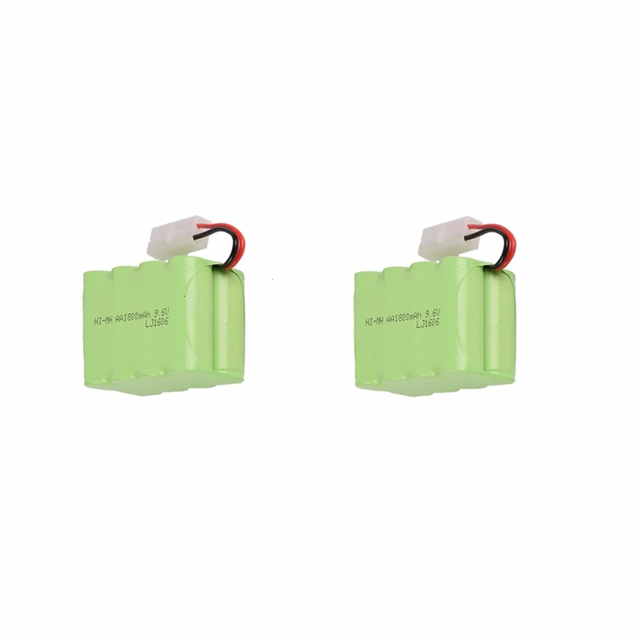 Модель X) Ni-MH 9,6 V 1800mah батарея+ 9,6 v зарядное устройство для Rc игрушечного автомобиля танка поезд Робот Лодка пистолет AA 9,6 v перезаряжаемый аккумулятор - Цвет: Light Yellow