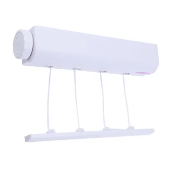 

1pc Retractable Clothesline Adjustable Portable Wall-mounted Heavy Duty Laundry Line Clothes Line for Home