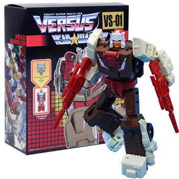 

G1 Transformation Chromedome Chivalrouser MFT VS-01 VS01 HEAD WERRIOR Deluxe Action Figure Robot Toys