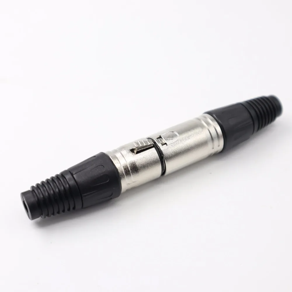 10PCS Quality XLR Connector Plug 3pin Mic Plug Jack For NEUTRIK NC3MXX NC3FXX
