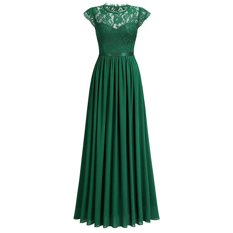 Bridesmaid Dresses Women Ball Sexy Prom Long Dress Sleeveless Lace Burgundy Bridesmaid Dresses Vestidos De Fiesta De Noche