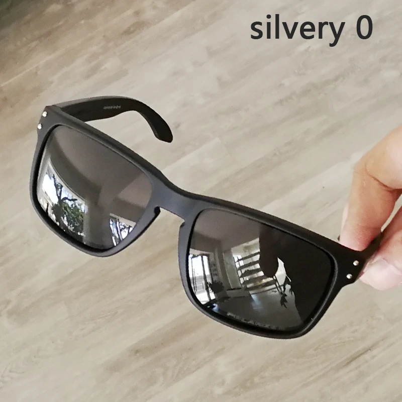 Holbrooker o Бренд 9102 TR90 солнцезащитные очки с поляризованными линзами для мужчин и женщин спортивные солнцезащитные очки для вождения Gafas de sol hombre - Цвет линз: holk-heiSilvery-Lo