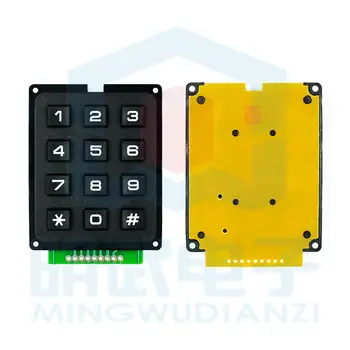 

Microcontroller keyboard key matrix keyboard 3*4/3X4 keyboard 12 key keyboard keyboard module