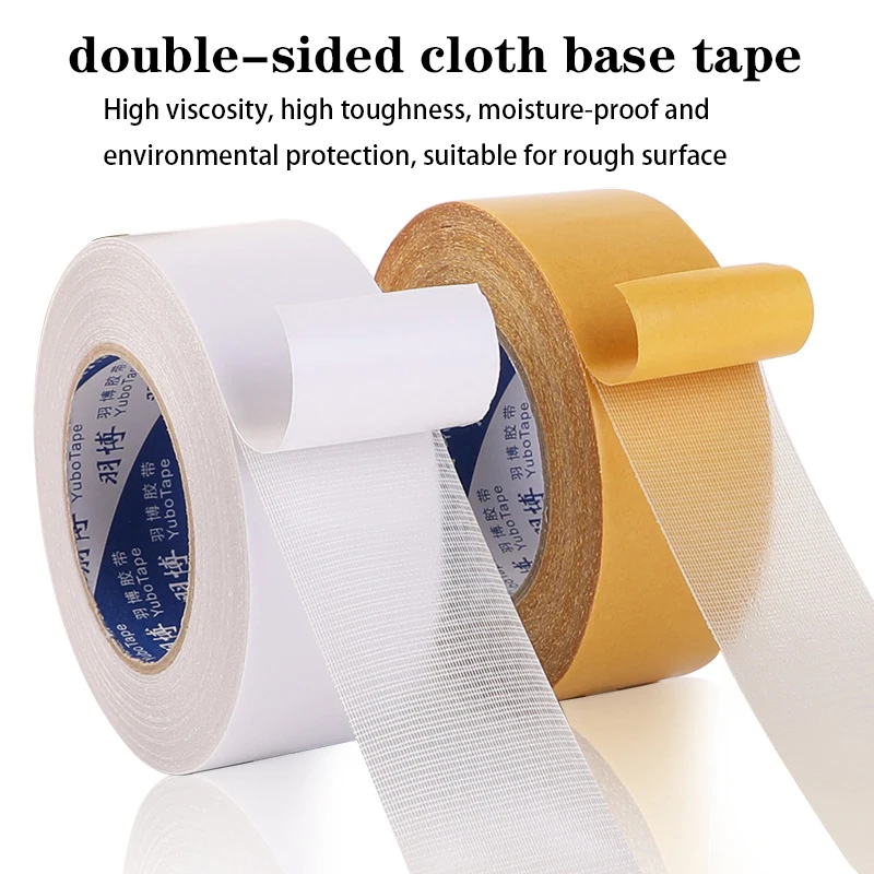 10M Strong Self-adhesive Mesh Double-sided Tape Wedding Party Carpet Fixing Cloth Base Tape Household Sofa Sheet Fixing Tape