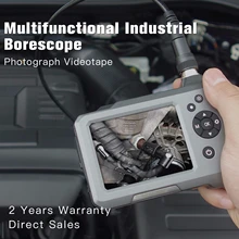 TESLONG NTS150 3. 3M m 5,5 мм 7,6 мм объектив 1 м/2 м/3M/5 М камера со змеиным узором HD эндоскоп 3,5 дюймов ЖК-дисплей 6 светодиодов встроенный литий-ионный аккумулятор