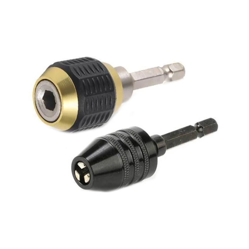 

Hexagonal Shank Quick Coupling Self-locking Chuck Adapter Screw Thread Tap Drill N84C