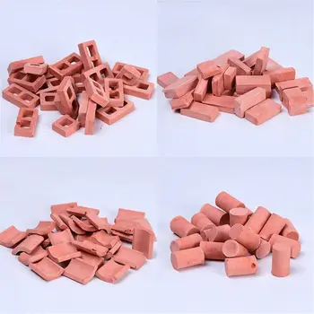 

1/16 Miniature Simulation Brick DIY Kit Sand Table Diorama Landscape Scenery