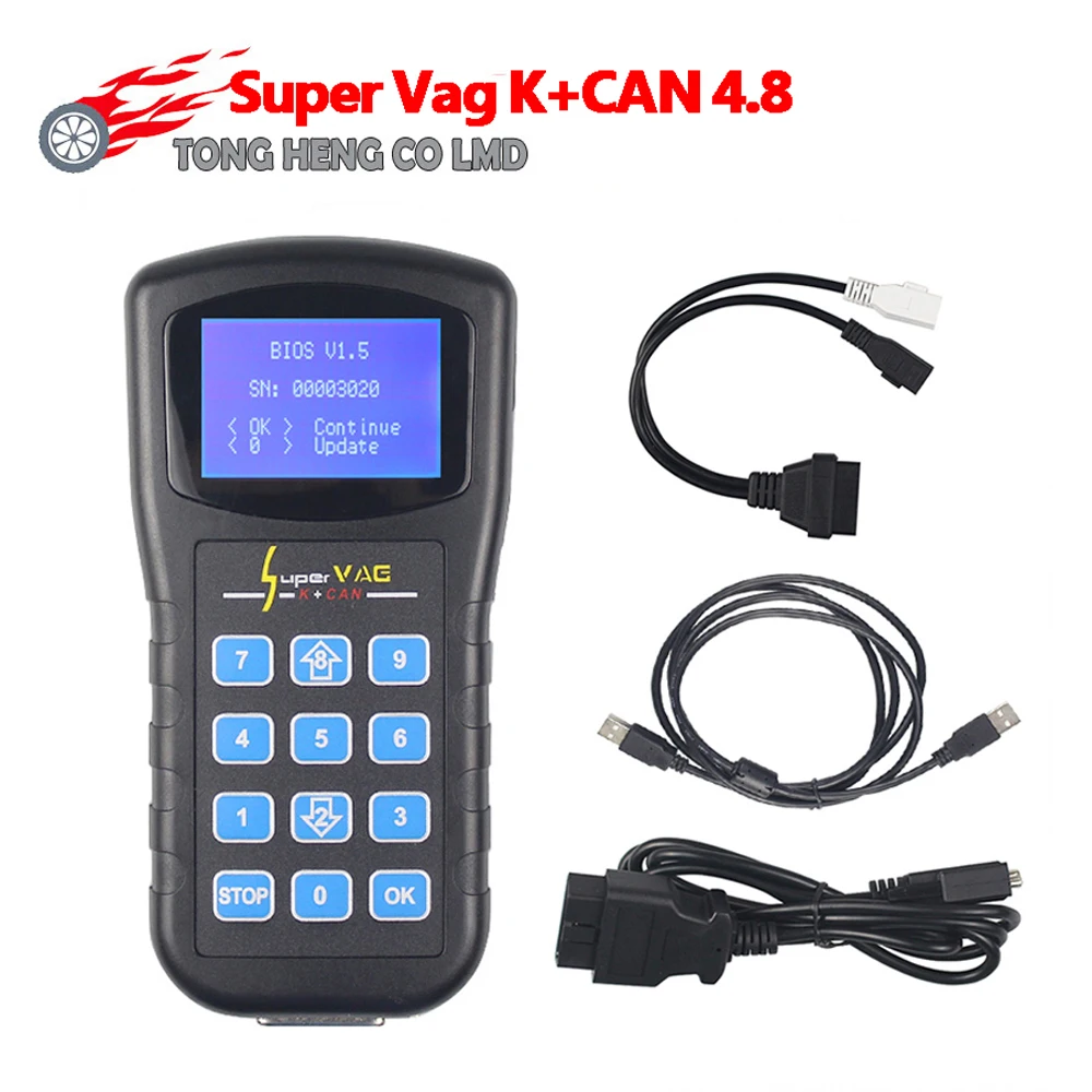 Super VAG K + CAN инструмент для коррекции одометра 4 8 чтение кода безопасности Vag Can|super