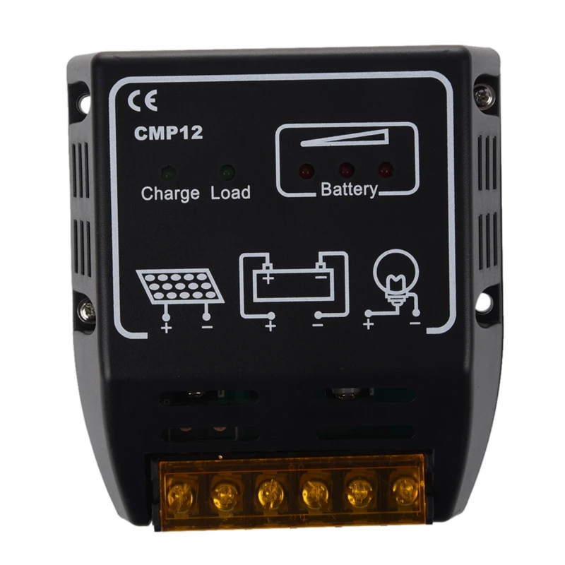 

10A 12V Solar Charge Controller Solar Panel Battery Regulator Safe Protection