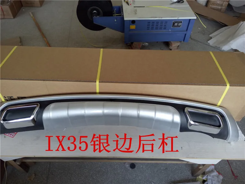 Автомобильный Стайлинг для hyundai IX35 2010- автозапчасти ABS передний и задний бампер протектор накладка