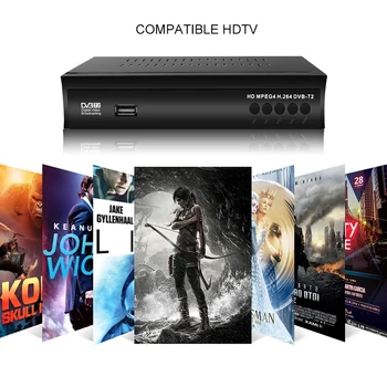 

M2 DVB-T/DVB-T2 TV Tuner Receiver TV Box HDMI CVBS Digital Satellite Receiver Set Top Box 1080P For Home For TV